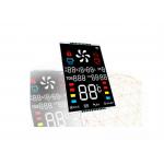 Silkscreen VA Negative LCD Display / Industrial LCD Monochrome Screen Module For Equipment
