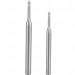 Long Neck Carbide Ball End Milling Cutter Tool Micro Diameter Series for sale