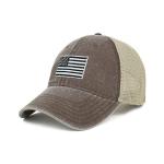 58cm Grey Denim Embroidered Baseball Hats For Outdoor Golf Sports for sale