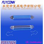 14 24 36 50 Solder Pin DDK Centronics Connector Female Type With Spring Latches for sale