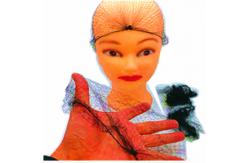 China Invisible Elastic Disposable Hair Nets Dancing Hairnets supplier