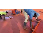 8MM Eco Outdoor Sports Surfaces Permeable Running Track Flooring for sale