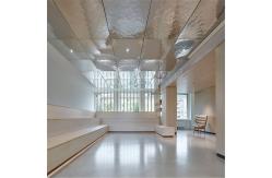 China Water Ripple Stainless Ceiling Tiles Wall Cladding Decorative 0.4mm supplier