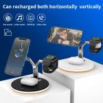 Integrated 15w Wireless Cell Phone Charger Fast 3 In 1 Universal for sale