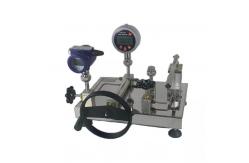 China Desktop Hydraulic Piston Calibrator Dead Weight Tester Pressure Gauge Calibration Equipment supplier