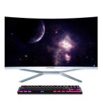 WIN 10 OS All In One Desktop Computer with 24 inch Curved Screen and Core i3 i5 i7 CPU for sale