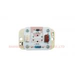 Square Slim Elevator Push Button ABS Base With Metal Circle Outer Frame