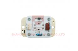 China Square Slim Elevator Push Button ABS Base With Metal Circle Outer Frame supplier