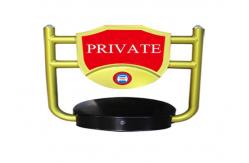 China Automatic Waterproof Remote Control Parking Lock With Lead - Acid Battery supplier