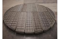 China Dia 6000mm Monel 400 Mesh Pad Demister Alloy Mesh Mist Eliminator supplier