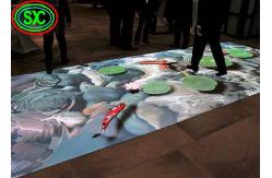 China P8.9 Waterproof interactive led dance floor for disco and nightclub supplier