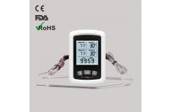 China 2 Dual Temp Bbq Thermometer Kit Magnetic Temperature Gauge For Grill supplier