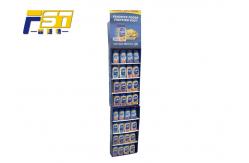 China Multipurpose Cardboard Merchandising Displays Light Weight With Plastic Hooks supplier