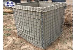 China Collapsible Cells Connected Hot Dipped Galvanized HESCO Defensive Barrier supplier