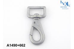 China Versatile Bag Snap Hook With Antique Bronze , Matt Silver Plating supplier