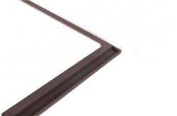 China Toughed Tempered Glass Encapsulate PS Freezer Glass Shelf supplier