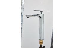 China Single Hole 12L/Min Hot Cold Water Wash Basin Faucet supplier