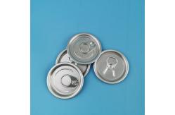 China 202# 52.3mm Aluminum Easy Open Can Lids For Sealing supplier
