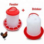 Manual Hens 14kg 38cm Poultry Feeder Drinker for sale