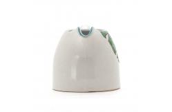China Pottery Cream And Sugar Set Spring Summer 3d Silk Print With Handpainting Pattern supplier