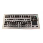 116 Keys Washable Industrial Keyboard With Touchpad Adjustable Backlight for sale