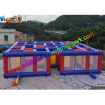 Funny Inflatable Air Maze , Mega Inflatable Maze Sport Games for Adults & Childrens for sale