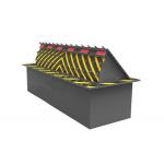 Wireless Remote Control LED Light Hydraulic Security Barriers 3 Phases 380V Power Input