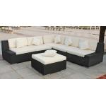 6pcs poly rattan pool furniture for sale