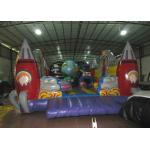 Custom Alien Spaceship Blow Up Bounce House , Little Tikes Inflatable Bounce House for sale