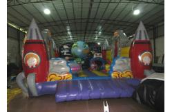 China Custom Alien Spaceship Blow Up Bounce House , Little Tikes Inflatable Bounce House supplier