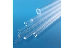 China 2.2g/Cm3 Quartz Capillary Tube Polished Surface Clear Quartz Pipe supplier