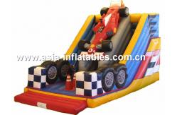 China Customized Inflatable F1 Car Slide For Children Party Entertainment supplier