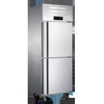 800L Commercial Kitchen Freezer 2 Door Dual Temperature Refrigerator Freezer for sale