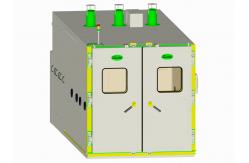 China 380V Walk In Environmental Chamber Temperature LCD Control With Slope supplier