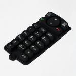 Customized Silicone Rubber Keypads With Multimedia Keys UV Resistant for sale