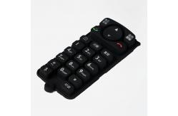 China Customized Silicone Rubber Keypads With Multimedia Keys UV Resistant supplier
