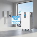 15.36kWh Plug-and-Play Home Energy Storage - Stackable 51.2V LiFePO4 System with Smart BMS  for Off-Grid/Industrial Backup for sale