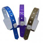Customizable Plastic Vinyl Event Wristbands Disposable Waterproof Activity Event sales promotion Gift Wristband