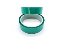 China Green Thermal Release Tape 5.4mil High Initial Adhesion Single Sided supplier