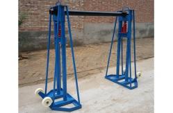 China 20 Ton Reel Drum Stands Basic Construction Tools,Hydraulic Reel Elevator supplier