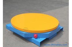China Pallet Turntable Pallet Wrapper Equipment Low Profile 1000kg Powered Packing supplier