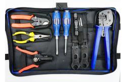 China Solar Crimping Tool Kit,Crimper Plier,Wire Stripper,Solar Connector Spanner supplier