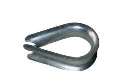 China G411 Standard Wire Rope Thimble For Wire Chain Fittings 1/8in supplier