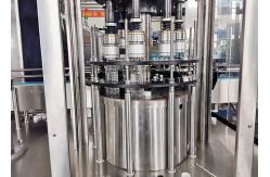 China 2000BPH Linear Detergent Filling Sealing Machine Gravity Filling For Dishwashing Liquid supplier