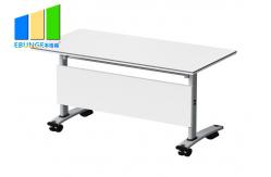 China Modern Office Room Simple Design Mobile Folding Training Tables With Metal Frame supplier