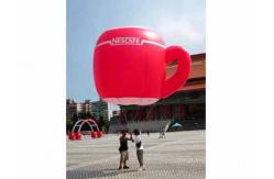 China Giant cup inflatable decoration helium balloon supplier