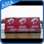 Floating Billboard With Banner Advertising Inflatables Water Billboard For Summer for sale