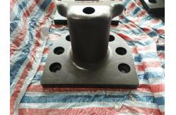 China Customized Cast Steel Marine Mooring Bollard Mooring Components supplier