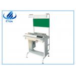 Speed Adjustable Screen Conveyor Solid Structure 1 Year Warranty With Light Stand for sale