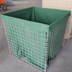 Hot Dipped Galvanized Military Hesco Barriers System Zinc Coated Easily Assembled for sale